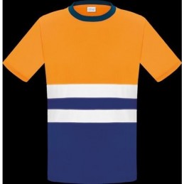 CAMISETA A.V BICOLOR...