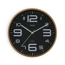 RELOJ PARED NEGRO 30CM...