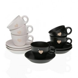SET 6 TAZAS CAFE CON PLATO...